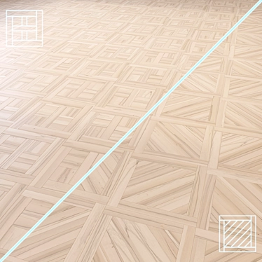 Premium 3D Wood Floor Model 3D model image 1 