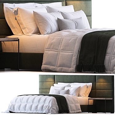 Modena Bed by Restoration Hardware 3D model image 1 