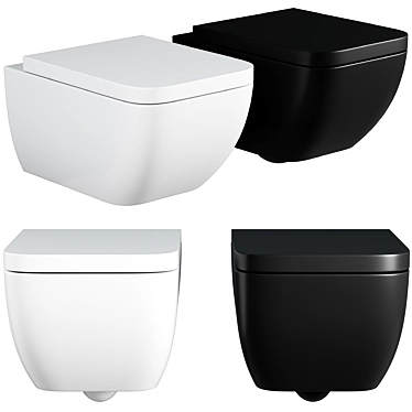 Villeroy & Boch Collaro Toilet 3D model image 1 