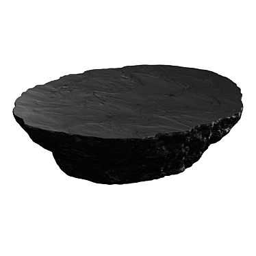 Lava Stone Coffee Table 3D model image 1 