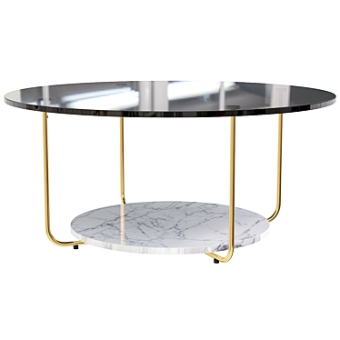 Sleek Moricio Coffee Table 3D model image 1 