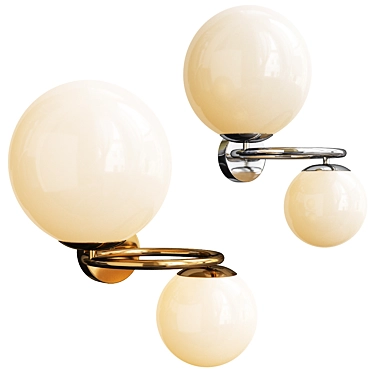 Modern Wall Lamp Design Poldi 3D model image 1 