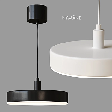 NYMÅNE Pendant Lamp, Wireless Dimmable 3D model image 1 