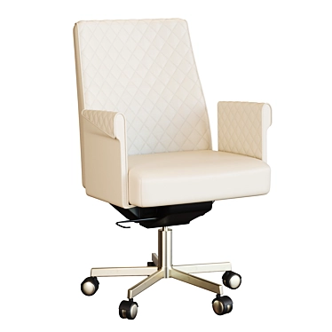 Elegant Ergonomic Task Chair 3D model image 1 