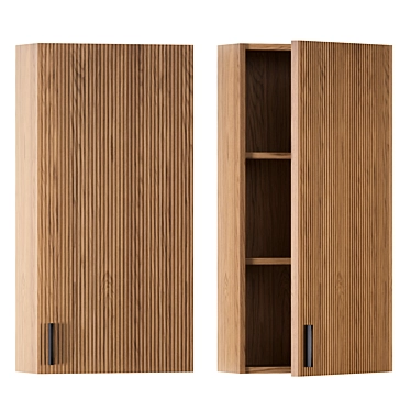 Modern Grate Bathroom Furniture Set 3D model image 1 