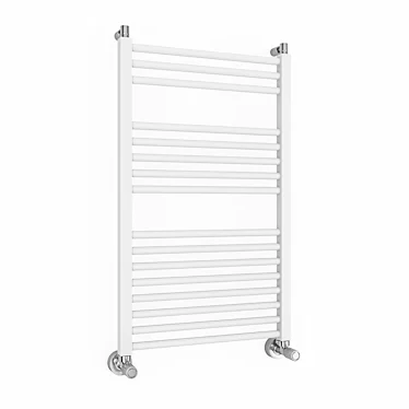 Margaroli Alba White Towel Warmer 3D model image 1 