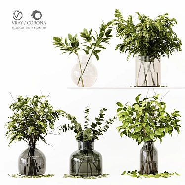 Premium Indoor Plant 3D Model 3D model image 1 