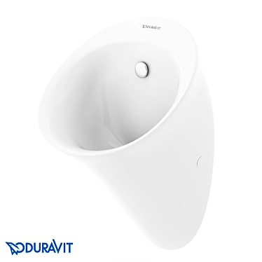  Duravit White Tulip Urinal 3D model image 1 