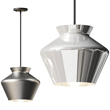 Modern Schoolhouse Pendant Lighting 3D model image 1 