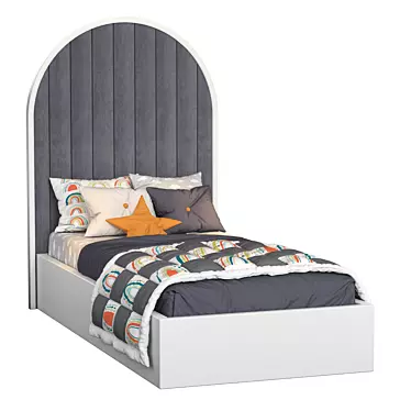 ARCHER TALL LEATHER CHANNEL BED