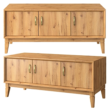 Modern TV Stand MK-68 462 3D model image 1 