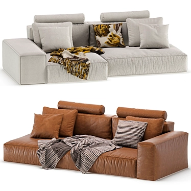 Boca Navi Modular Sofa 2013 3D model image 1 