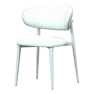 Elegant Oleandro Chair - Contemporary Design 3D model image 1 