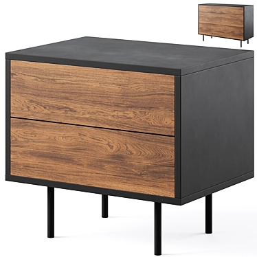 Bob by Cosmo Dresser and Nightstand 3D model image 1 