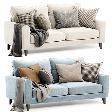 Luxe Comfort Lennie Sofa 3D model image 1 