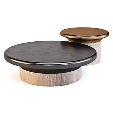 `Enne Suspence Marble Coffee Table` 3D model image 1 