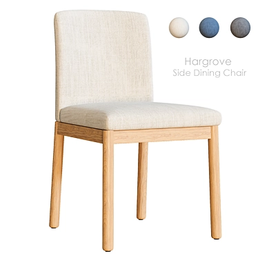 Hargrove Dining Chair 3D Model 3D model image 1 