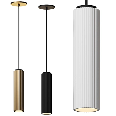 Tomasso Mini Pendant Light by Huxe 3D model image 1 