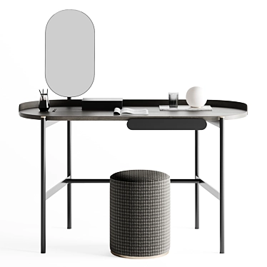 Calligaris Madame Vanity Set 3D model image 1 