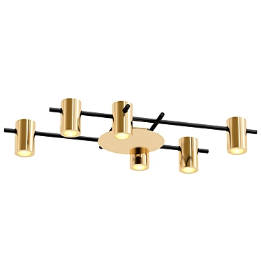 Modern Ceiling Light Fixture Design 3D model image 1 