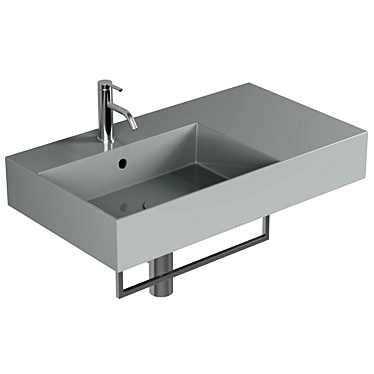 Malvina Ceramic Washbasin | 2 Sizes 3D model image 1 