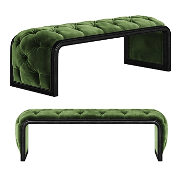 Elegant Bench Sofas to Upgrade 3D model image 1 