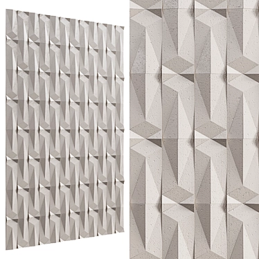 Modern Wall Panel Fill 2015 3D model image 1 