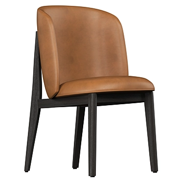 Sleek Modern Calligaris ABREY Chair 3D model image 1 