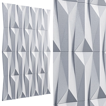 Modern Wall Tile Haru 2015 3D model image 1 