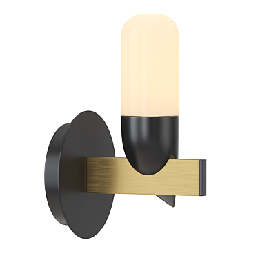 Contemporary LED Wall Sconce "HAUST 3D model image 1 