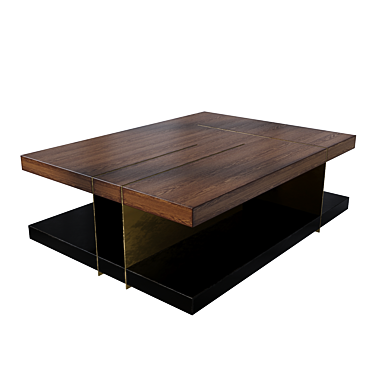 Modern Elegance: LALLAH Coffee Table 3D model image 1 