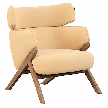 Modern Kordial StudioF Armchair 3D model image 1 