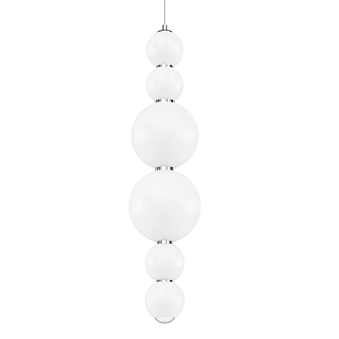 Pearls Suspension Pendant Lamp 3D model image 1 