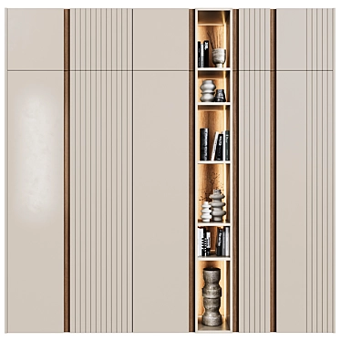 Modern Style Wardrobe Collection 3D model image 1 