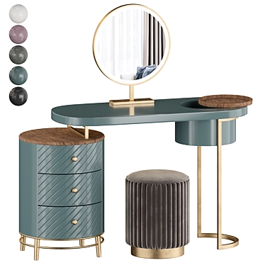 Modern Makeup Vanity Table