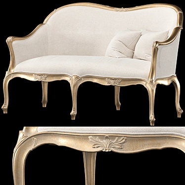 Luxury Roberto Giovannini Sofa ArtpostData 1221 3D model image 1 