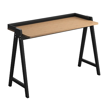 Modern Fresno Writing Desk 3D model image 1 