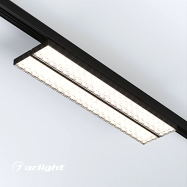 Flexible Track Lighting with High CRI 3D model image 1 