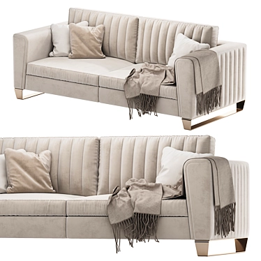 DV Home BEVERLY 240 Sofa 3D model image 1 