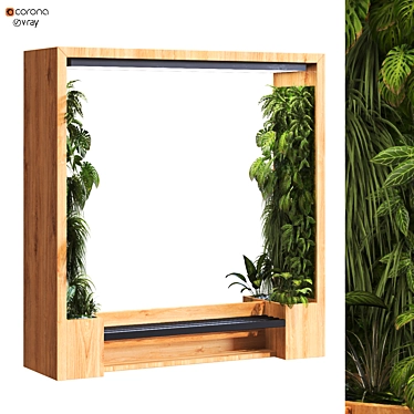 Modern Interior Plant Collection Set 3D model image 1 