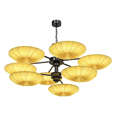 Imperium Loft Flying Saucers Chandelier 3D model image 1 