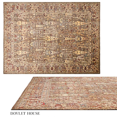 Luxurious Pakistani Wool Rug - 16661 3D model image 1 