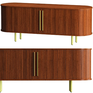  Sleek Modern Tambo Sculpture 3D model image 1 