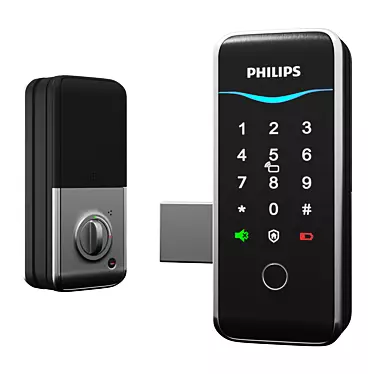 Keyless Entry Lock Philips 5100 3D model image 1 