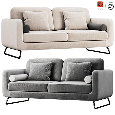 Transforming FREDDIE Sofa Bed 3D model image 1 