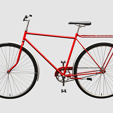 Classic 2004 Bike 3D model image 1 