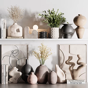 Elegant Decor Set26 - 2015 3D model image 1 