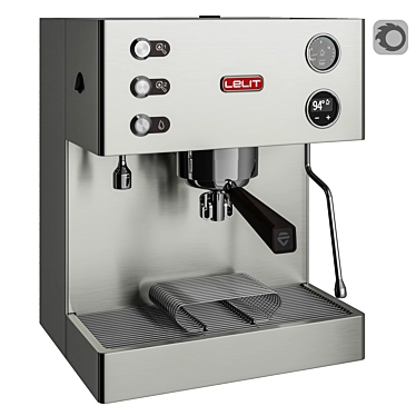 Compact Lelit Elizabeth Coffee Machine 3D model image 1 