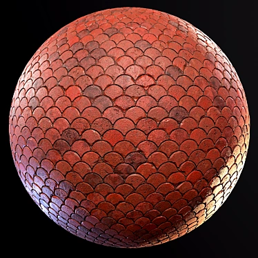 Substance Designer PBR Brick Texture 3D model image 1 