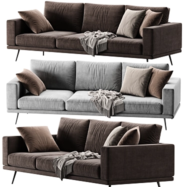 CARLTON Sofa 2013 3D Model 3D model image 1 